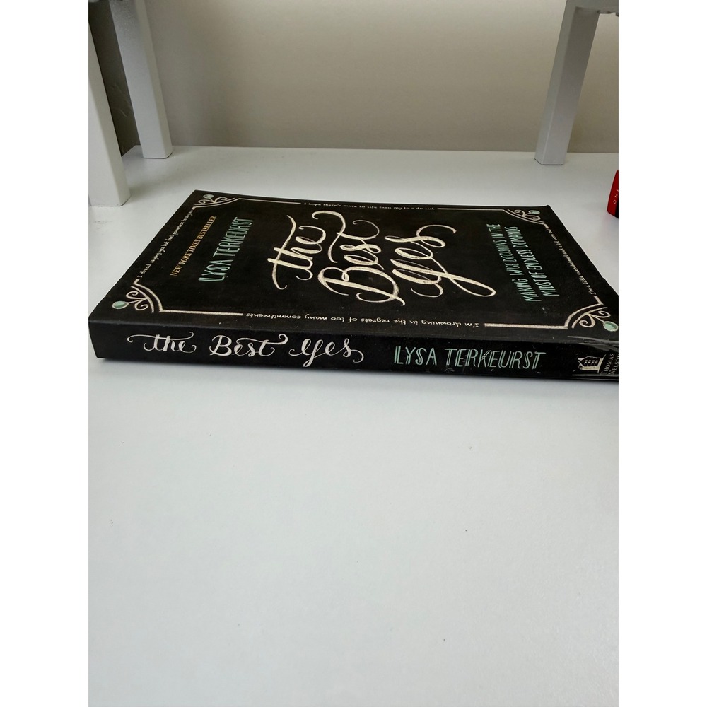 The Best Yes Lysa TerKeurst Paperback Christian Life Women Issues 9781400205851 - Picture 7 of 7